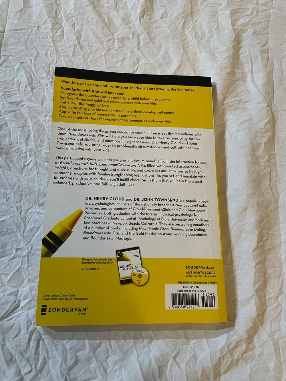 Boundaries with Kids Participant's Guide Paperback by Dr. Henry Cloud